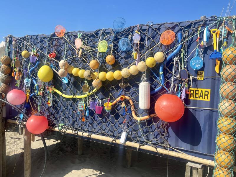Strandgut sammeln in Callantsoog